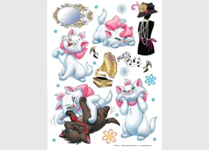 Wall Stickers Disney The Aristocats, 65 x 85 cm, DK 1708