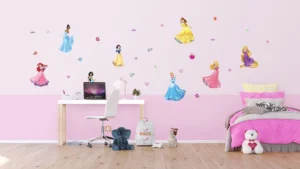 Wall Stickers Disney Cartoon Princesses, 65 x 85 cm, DK 1722 - Image 2