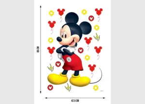 Wall Stickers Disney Mickey Mouse, 42.5 x 65 cm, DK 1725 - Image 3