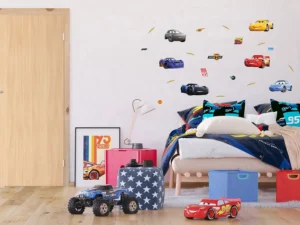 Dětská samolepka na zeď Disney Cars All Racers | 42.5 x 65 cm | DK 1728 - Obrázek 2