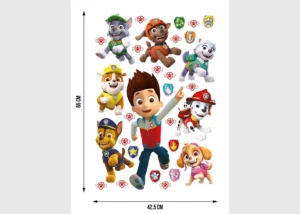 Wall Stickers Paw Patrol, 42,5 x 65 cm, DK 1734 - Image 4