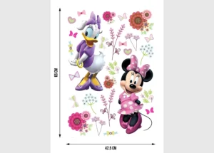 Wall Stickers Disney Minnie and Daisy, 42.5 x 65 cm, DK 1736 - Image 3