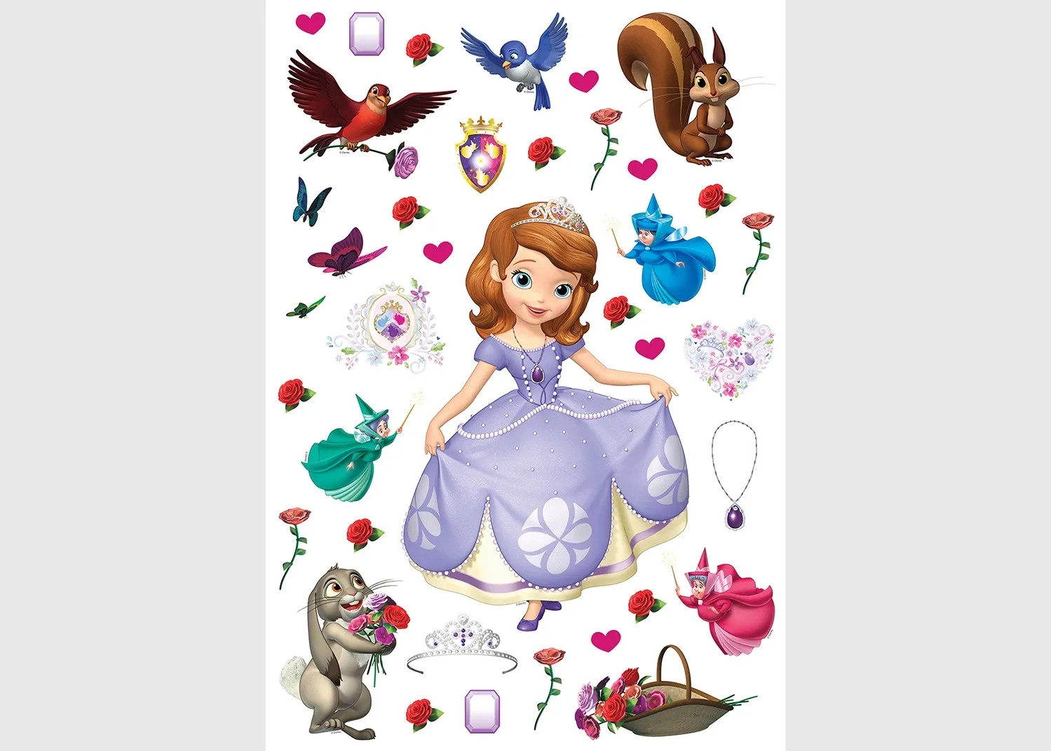 DK_1738 Wall Stickers Disney Sophie, 42.5 x 65 cm, DK 1738 - Image 1
