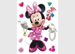 Dětská samolepka na zeď Disney Minnie | 42.5 x 65 cm | DK 1754