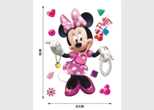 Wall Stickers Disney Minnie, 42.5 x 65 cm, DK 1754 - Image 3