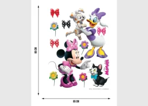 Wall Stickers Disney Minnie and Daisy with Pets, 65 x 85 cm, DK 1768 - Image 3
