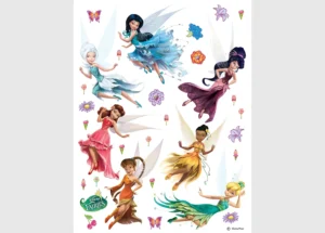 Dětská samolepka na zeď Disney Létající Víly | 65 x 85 cm | DK 1769