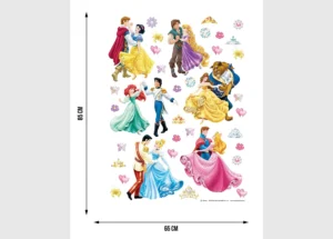 Wall Stickers Disney Princesses' Ball, 65 x 85 cm, DK 1774 - Image 3