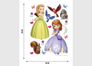 Wall Stickers Disney Sophie, 65 x 85 cm, DK 1777 - Image 3