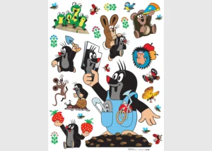 Wall Stickers Little Mole Gardener | 65 x 85 cm | DK 1787