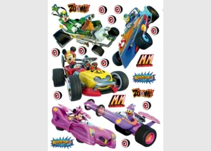 Wall Stickers Disney Mickey Mouse Cars, 65 x 85 cm, DK 2308