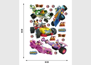 Wall Stickers Disney Mickey Mouse Cars, 65 x 85 cm, DK 2308 - Image 3