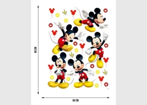 Dětská samolepka na zeď Disney Myšák Mickey | 65 x 85 cm | DK 2311 - Obrázek 3