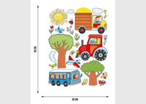 Wall Stickers Tractor | 65 x 85 cm | DK 2314 - Image 3