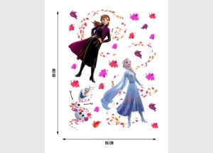 Dětská samolepka na zeď Disney Frozen – Vítr | 65 x 85 cm | DK 2317 - Obrázek 3