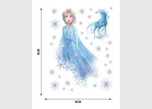 Wall Stickers Disney Frozen Cartoon Characters, 65 x 85 cm, DK 2318 - Image 3