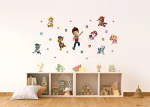 Wall Stickers Paw Patrol, 65 x 85 cm, DK 2323 - Image 2