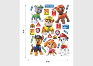 Wall Stickers Paw Patrol, 65 x 85 cm, DK 2325 - Image 4