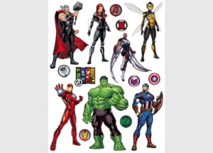 Wall Stickers Marvel Avengers, 65 x 85 cm, DK 2326