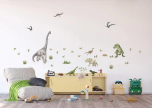 Dětská samolepka na zeď Dino | 65 x 85 cm | DK 2331 - Obrázek 3