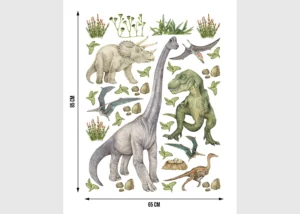 Wall Stickers Dino, 65 x 85 cm, DK 2331 - Obrázek 4