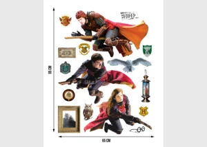 Dětská samolepka na zeď Harry Potter | 65 x 85 cm | DK 2339 - Obrázek 3
