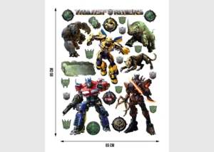 Wall Stickers Transformers Attack | 65 x 85 cm | DK 2361 - Image 3