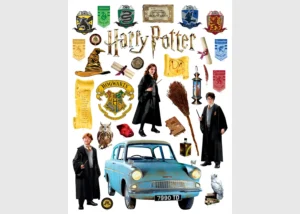 Wall Stickers Harry Potter Magicians Trio | 65 x 85 cm | DK 2369