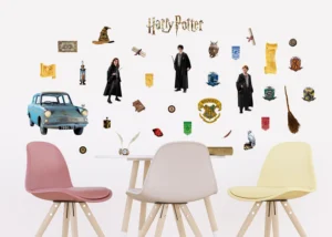 Wall Stickers Harry Potter Magicians Trio | 65 x 85 cm | DK 2369 - Image 2