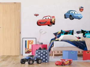 Dětská samolepka na zeď Disney Auta McQueen a Sally | 65 x 85 cm | DK 850 - Obrázek 2