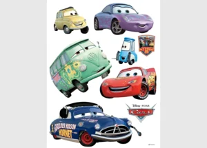 Dětská samolepka na zeď Disney Auta Staří Přátelé | 65 x 85 cm | DK 851