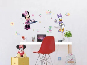Dětská samolepka na zeď Disney Minnie a Daisy | 65 x 85 cm | DK 856 - Obrázek 2