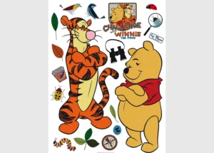 Dětská samolepka na zeď Disney Medvídek Pú – Výzva | 65 x 85 cm | DK 866