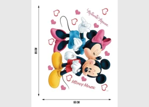 Wall Stickers Disney Mickey and Minnie, 65 x 85 cm, DK 882 - Image 3