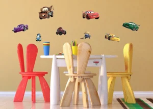 Dětská samolepka na zeď Disney Auta McQueen a Mater | 65 x 85 cm | DK 887 - Obrázek 3