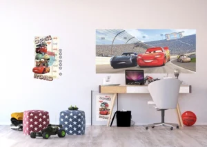 Dětská samolepka na zeď Disney Auta – Růstová Tabulka | 65 x 85 cm | DK 894 - Obrázek 2