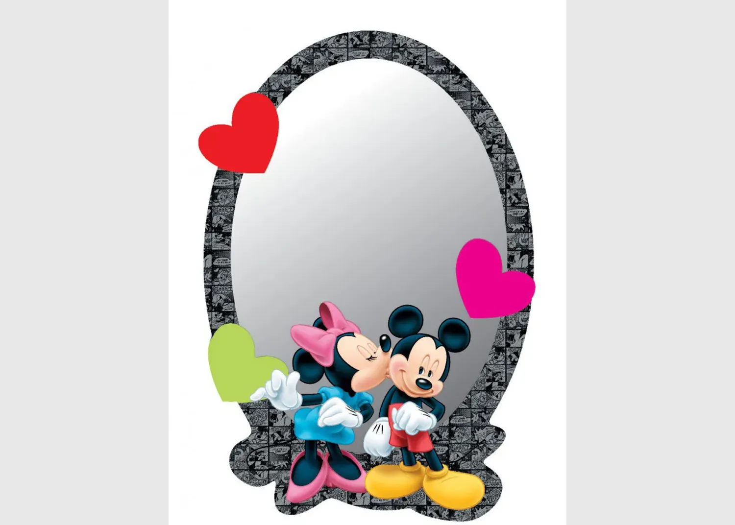 DM_2108 Dětské zrcadlo na zeď, AG Design, Mickey Mouse, DM 2108 - Image 1