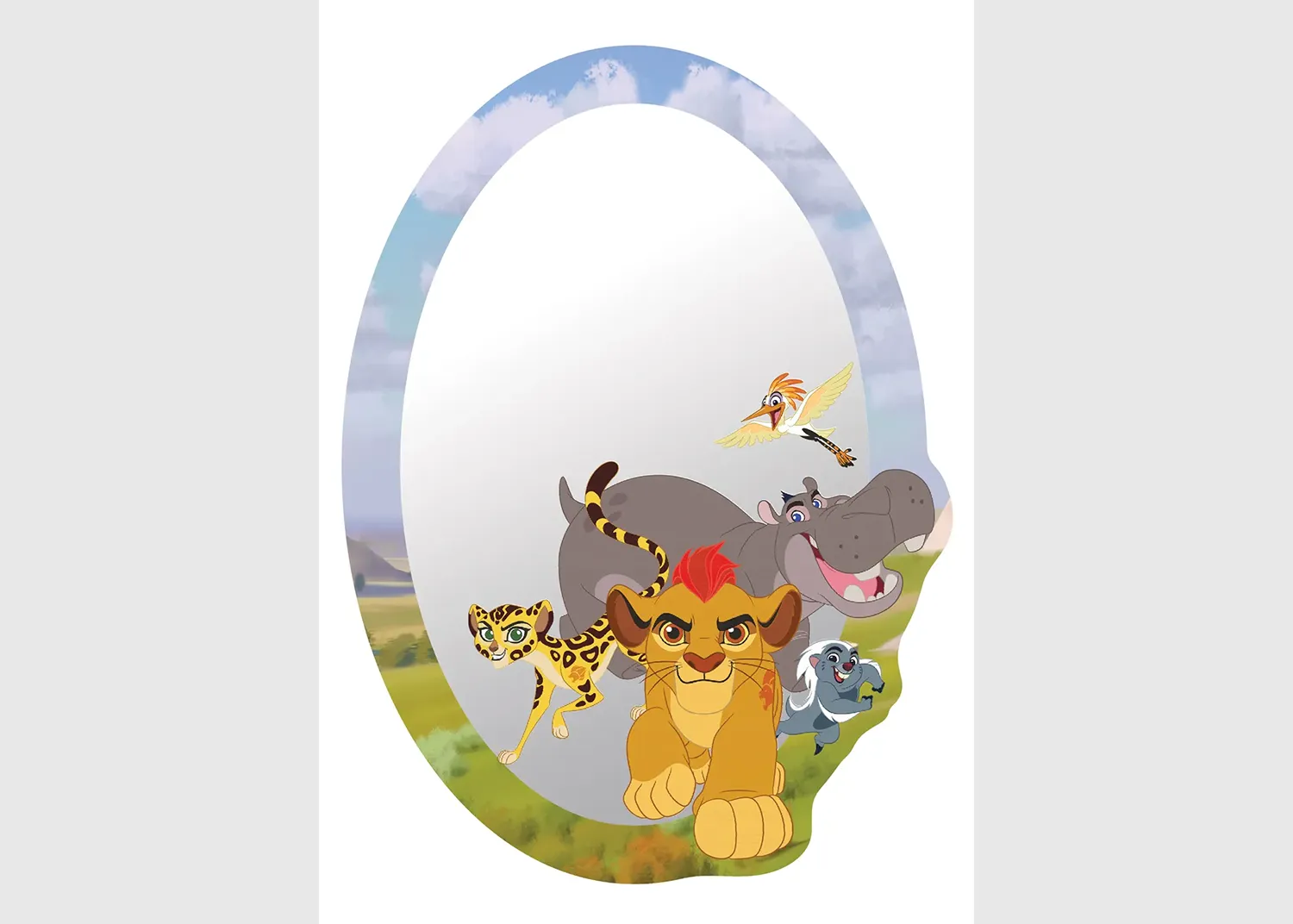 DM_2120 Dětské zrcadlo na zeď, AG Design, The Lion Guard, DM 2120 - Image 1
