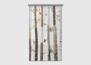 Dekorativní závěs Stromy | 140 x 245 cm | FCPL 6596 - Obrázek 2