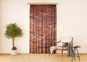 Curtain Brick Wall, 140 x 245 cm, FCSL 7501 - Obrázek 2