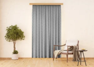 Curtain Abstraction on Grey, 140 x 245 cm, FCSL 7594 - Obrázek 2