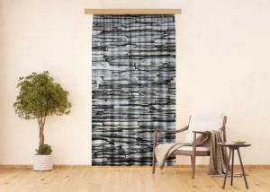 Dekorativní závěs Kameny | 140 x 245 cm | FCSL 7597 - Obrázek 2