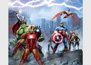 Závěs Disney Avengers | 180 x 160 cm | FCSXL 4328 - Obrázek 3