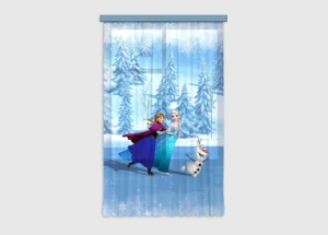 Curtain Frozen on ice, 140 x 245 cm, FCPL 6105 - Obrázek 2