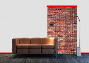 Curtain Brick Wall, 140 x 245 cm, FCSL 7501 - Obrázek 3