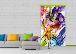 Curtain Colorful Smoke, 140 x 245 cm, FCSL 7514 - Obrázek 4