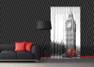 Dekorativní závěs Anglie | 140 x 245 cm | FCSL 7528 - Obrázek 2