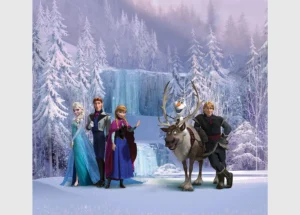 Závěs Disney Ledové království (všichni) | 180 x 160 cm | FCSXL 4303 - Obrázek 3