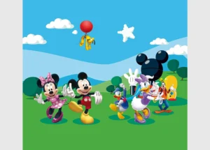 Curtain Mickey and friends, 180 x 160 cm, FCSXL 4307 - Image 3