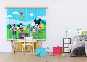 Závěs Disney Mickey a přátelé | 180 x 160 cm | FCSXL 4307